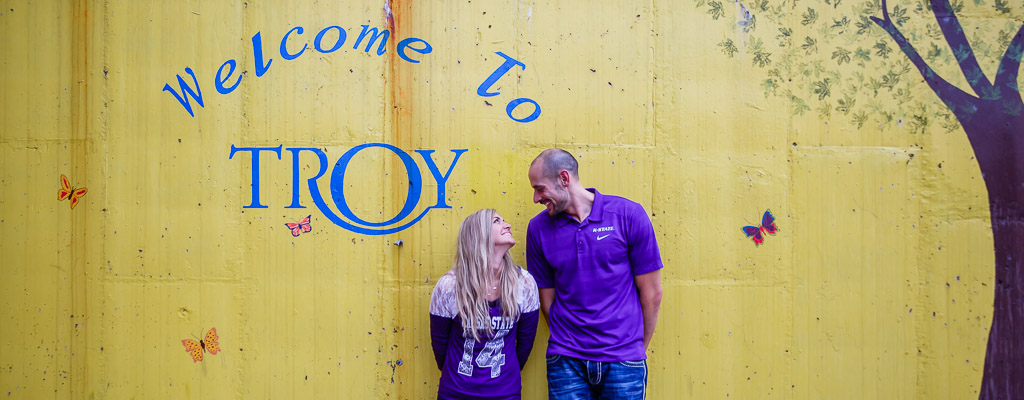 Troy Engagement Photography